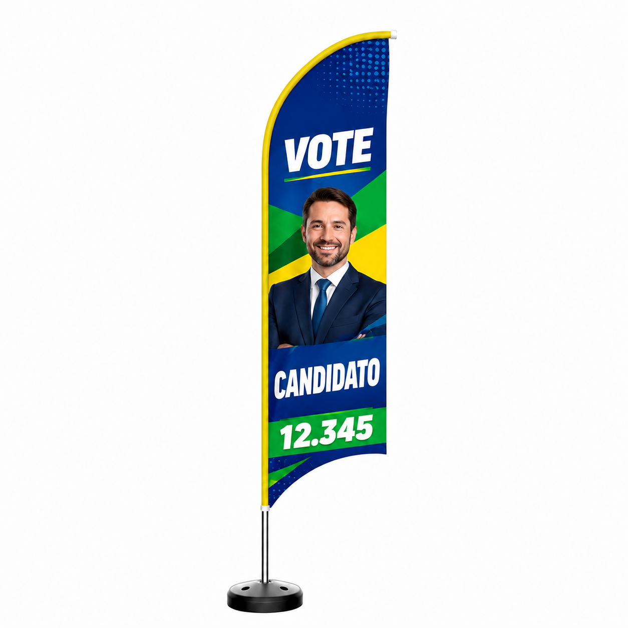 Wind Banner para campanha política